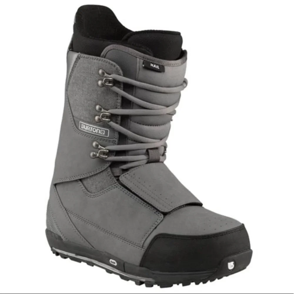 NEW $280 Burton Hail-R Restricted Mens Snowboard Boots! Size 7 or 7.5 Gray